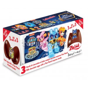 Paw Patrol Chocolate Eggs 3pack 60g  čoko vajíčka v darčekovej krabičke